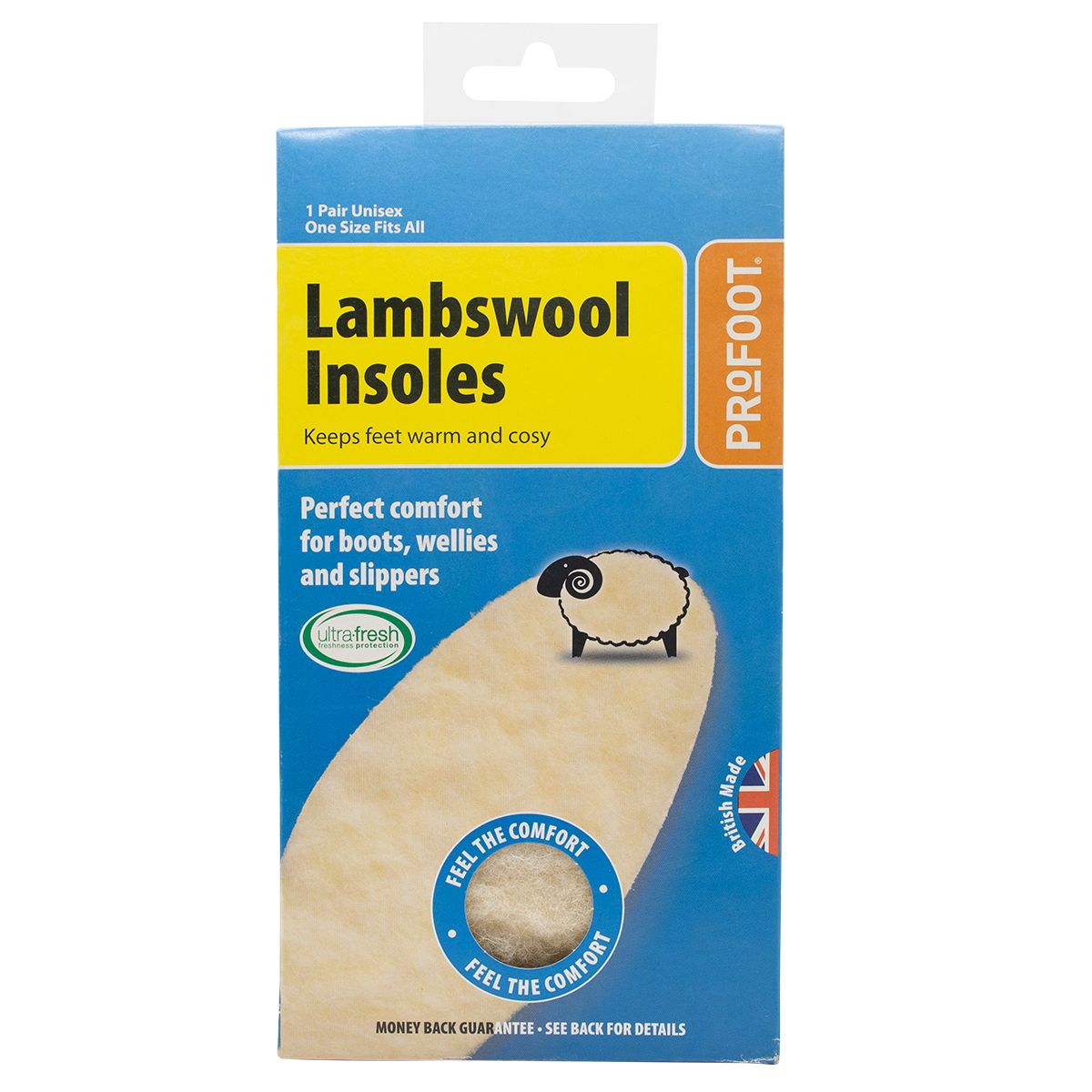 Lambswool Insole Footcare