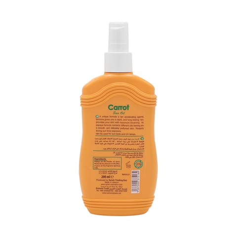 Carrot Sun Oil Gold 200Ml