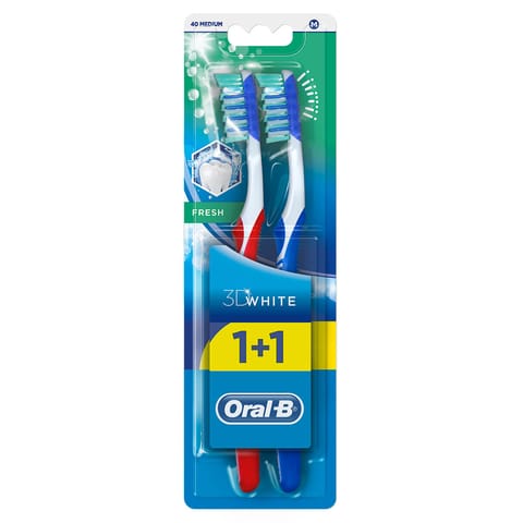 Silver Antibacterial ToothBrush - Silver