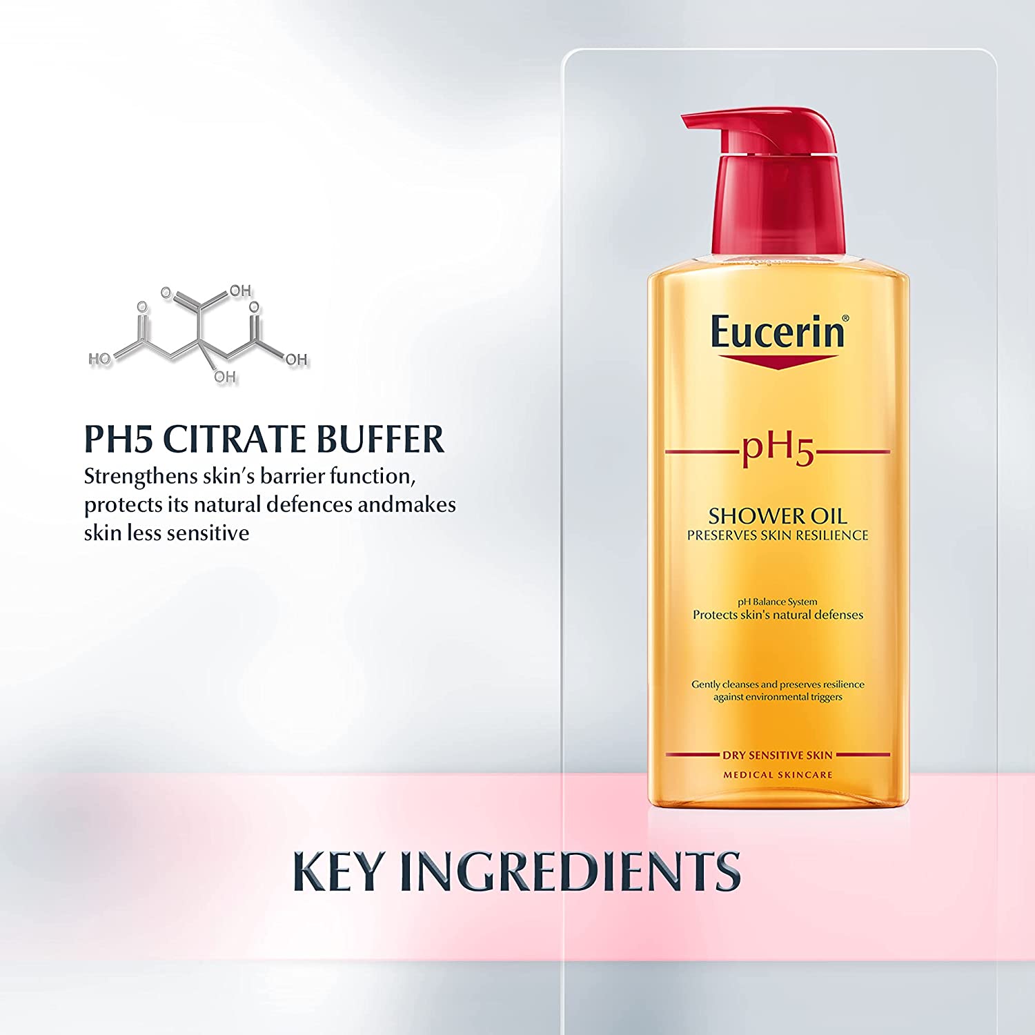 Eucerin Ph5 Shower Oil