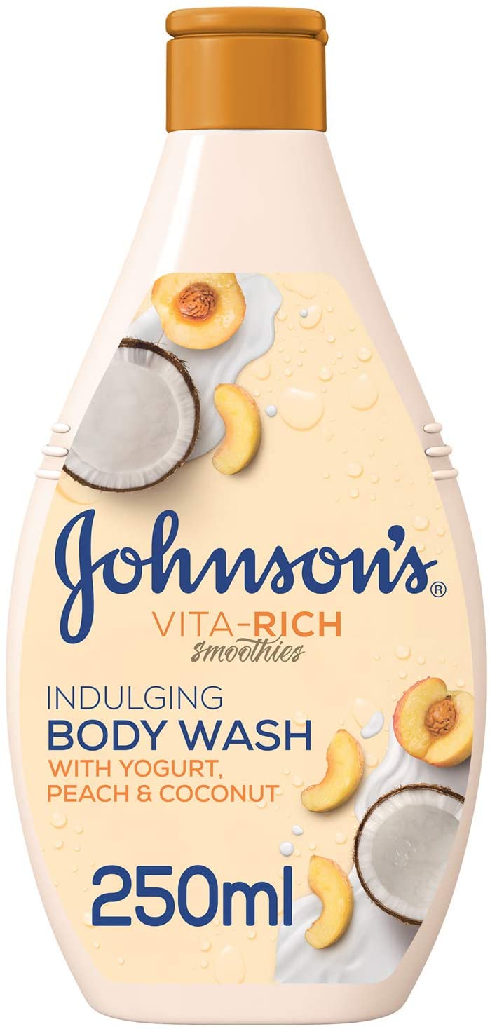 Vita-Rich Indulging Body Wash Yogurt, Peach & Coconut 250 ml