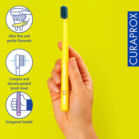 360° Advanced Optic White Manual Toothbrush