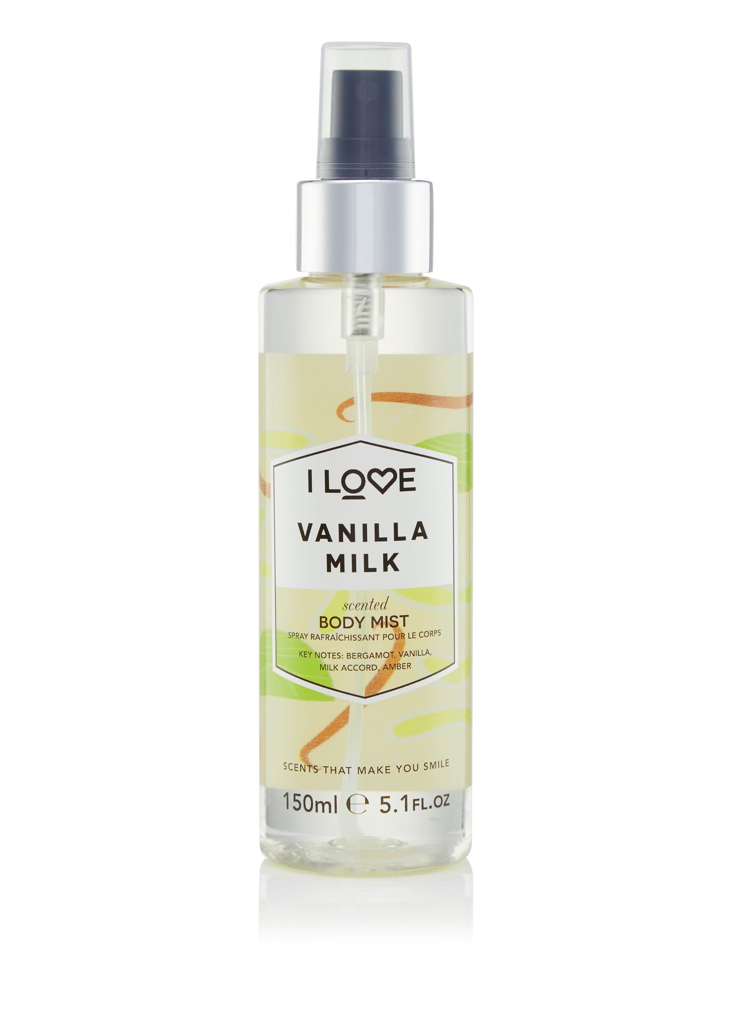 I LOVE Body Mist Vanilla Milk 150ml