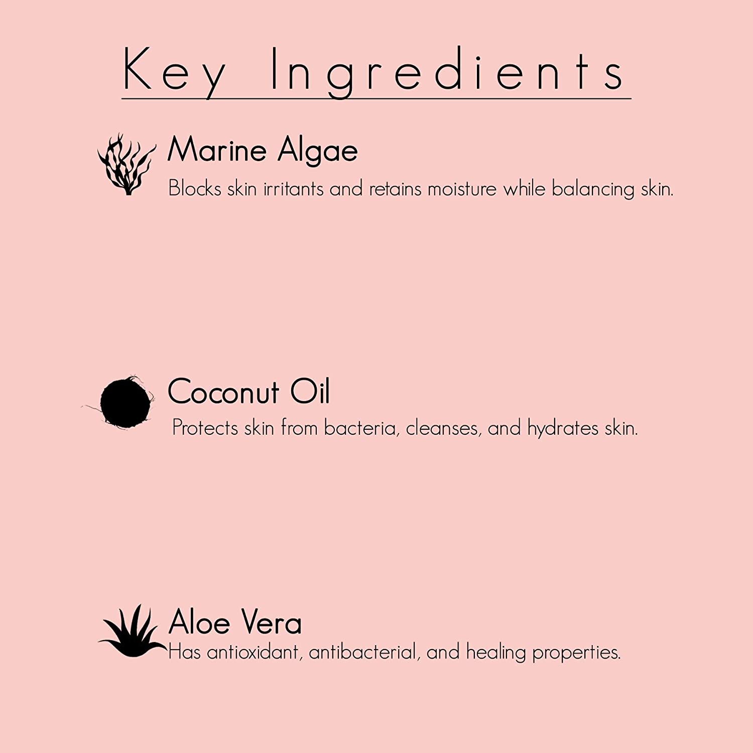 SEA BEAUTY Vitamins And Sea beauty Red Algae & Coconut Oil Gel Facial