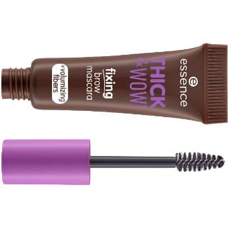03 Fixing Brow THICK ESSENCE & WOW! Mascara