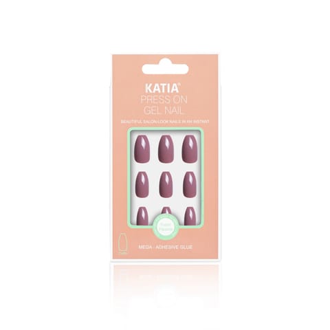 Katia Nails Coffin# CK05 Dark Nude