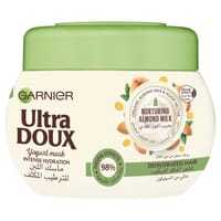 Garnier Ultra Doux Almond Milk Intense Hydration Yogurt Mask, 300 ml