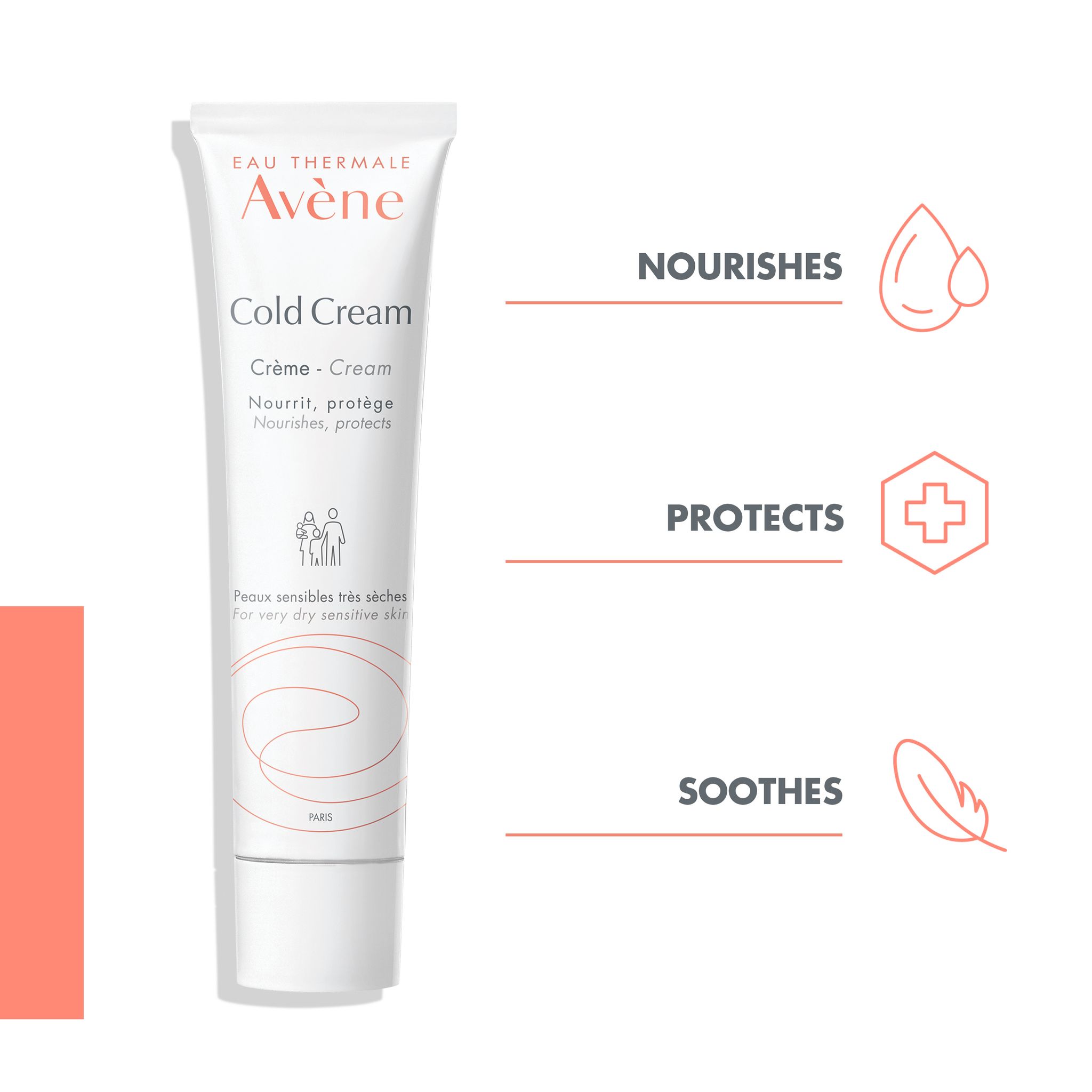 Avene Cold Cream for Face and Body