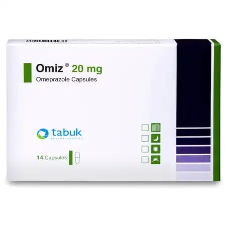 Omiz 20 mg Capsule 14pcs