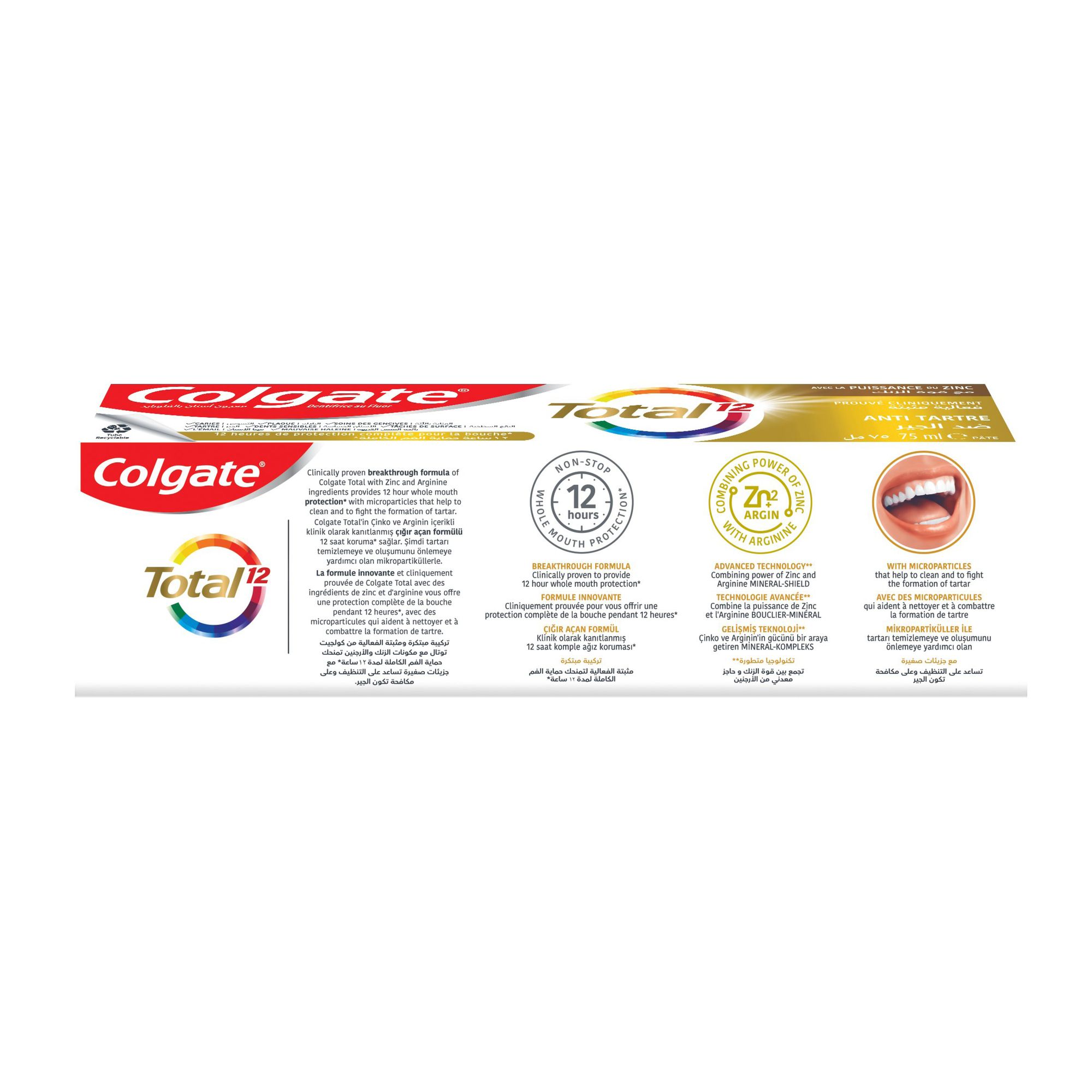 Colgate Total Anti Tartar Toothpaste 75M