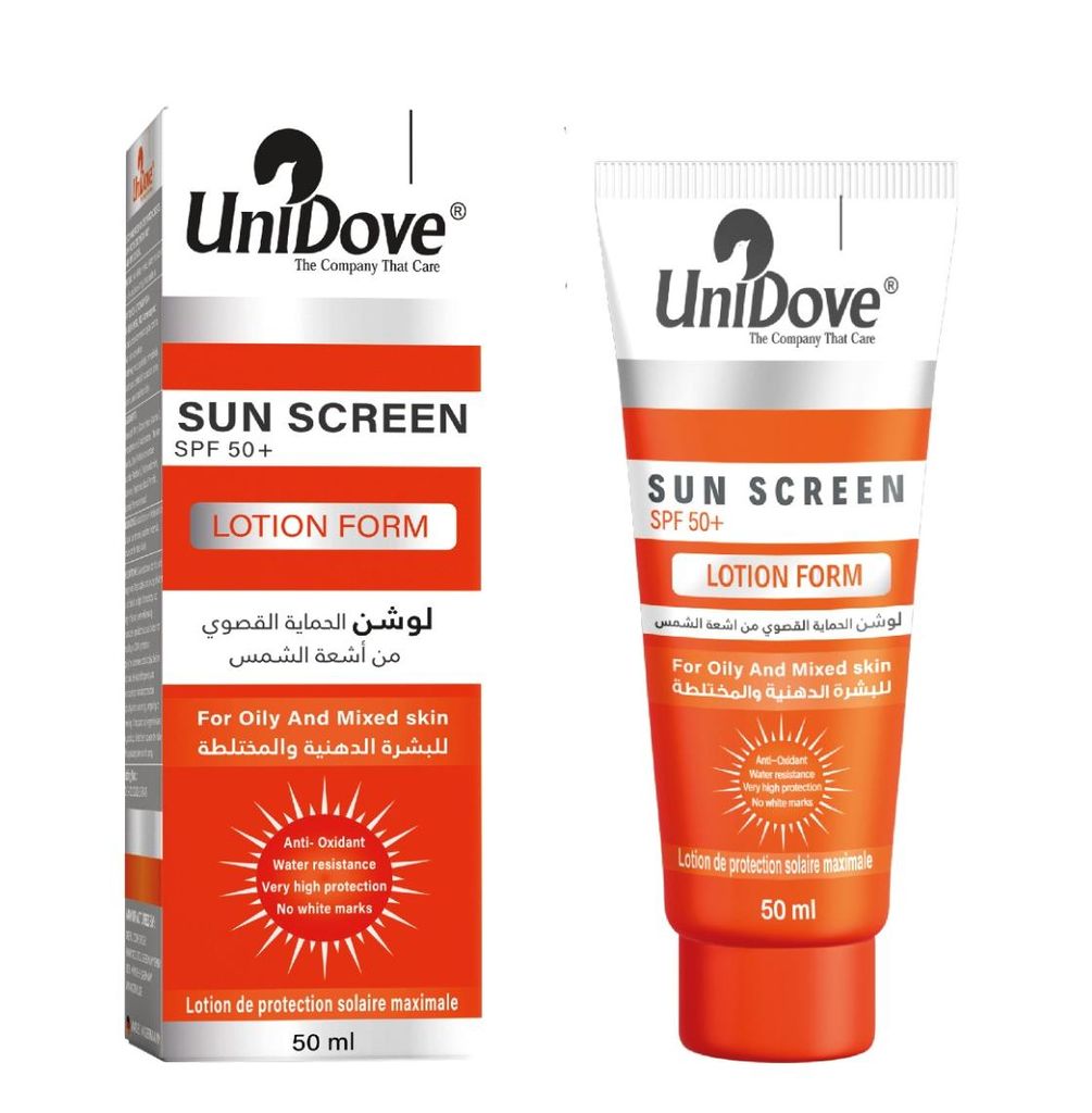 UNIDOVE SUN SCREEN LOTION 50 ML