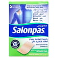 "Salonpas Pain Relieving patches green (5) 7cm*10cm"