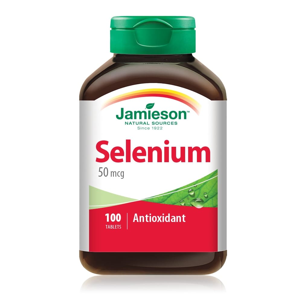 Jamieson Selenium 50 mcg 100 Tablets