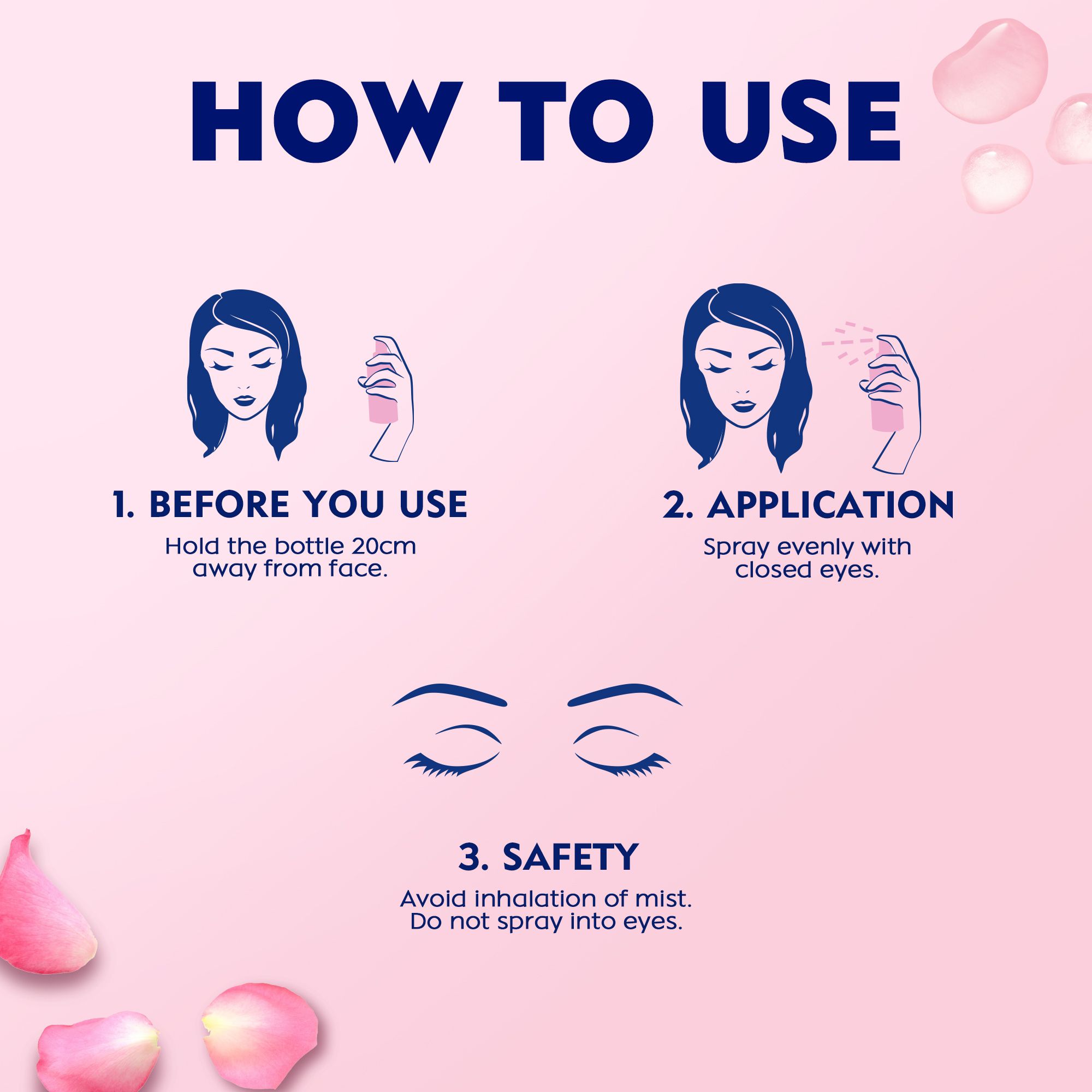 نيفيا رذاذ ترطيب الوجه روز كير بماء الورد  - 150 مل