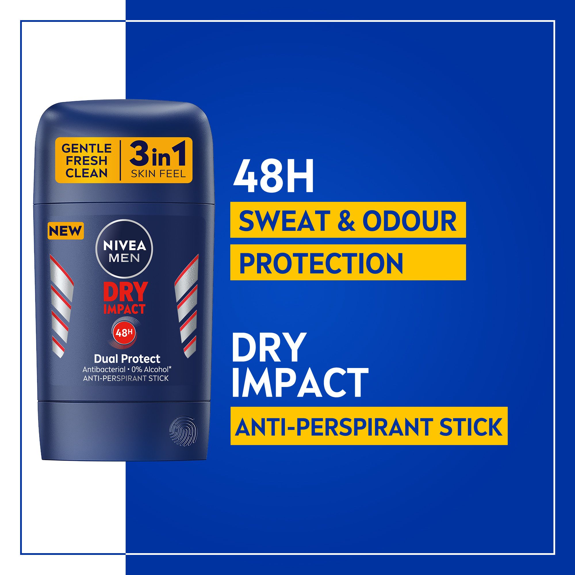 Nivea Men Deo Stick Dry Impact 50 Ml