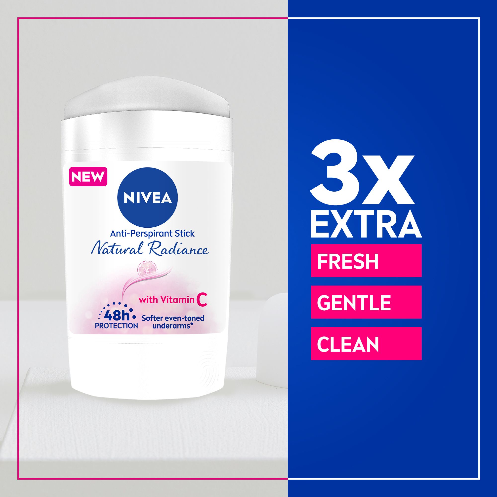 Nivea Lady Deo Stick Nat Radiance 50M