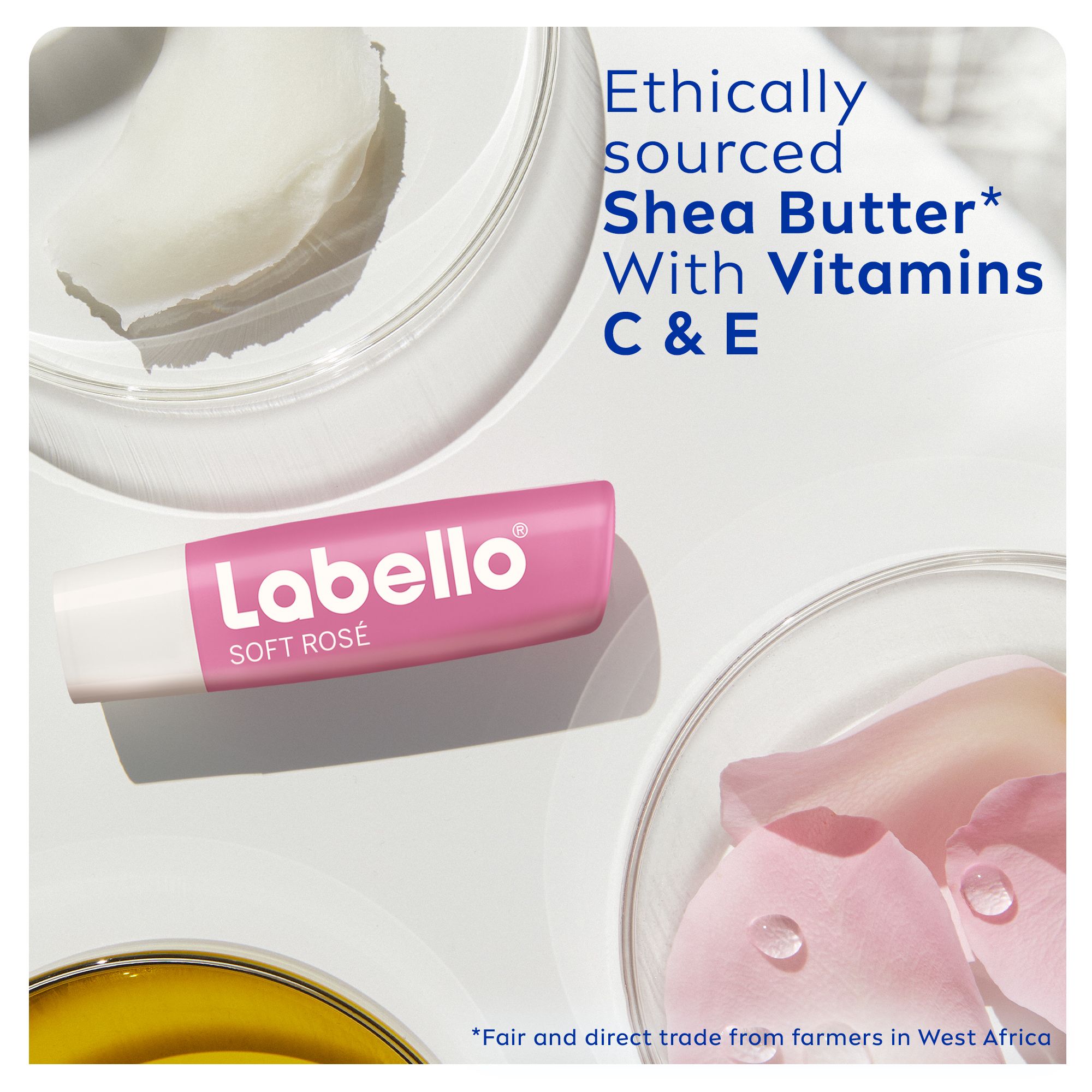 Labello Velvet Rose Lip Balm (4.8g)