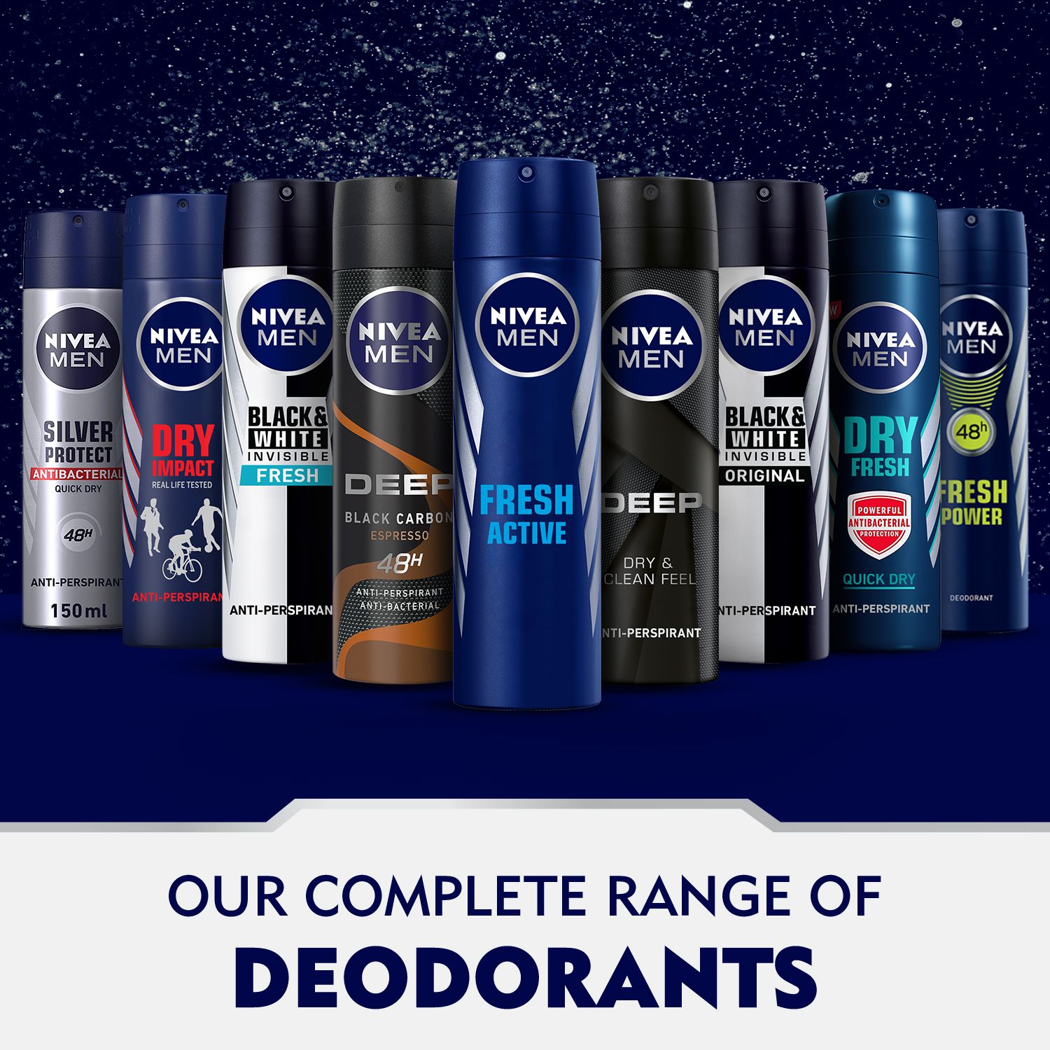 Anti-perspirant Dry Impact Deodorant Spray For Men-150 ml