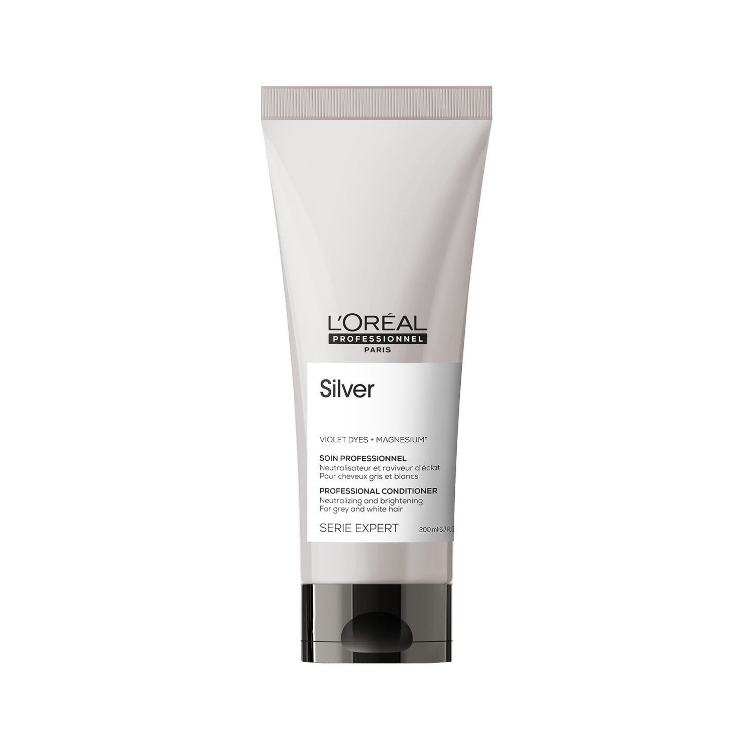 L’Oréal Professionnel Silver Conditioner for grey, white or light blonde hair SERIE EXPERT 200mL