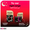 Kotex Maxi Protect Thick Pads, Overnight Protection Sanitary Pads with Wings, 24 Sanitary Pads