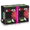 Kotex Ultra Thin Pads, Overnight Protection Sanitary Pads with Wings, 14 Sanitary Pads