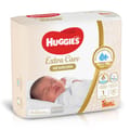 Huggies Extra Care Newborn, Size 1, Up to 5 kg, Carry Pack, 21 Diapers