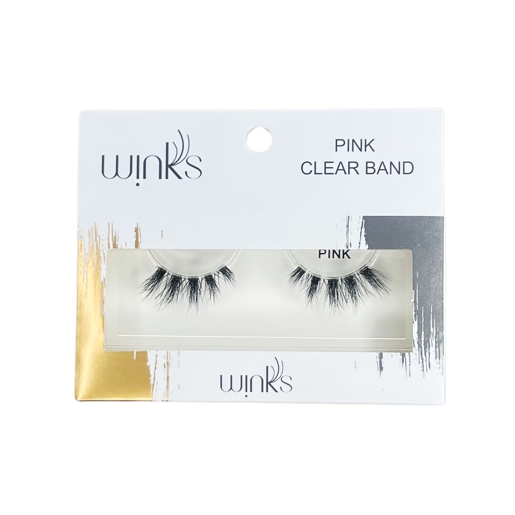 Winks Eyelashes Natural# 29 Pink