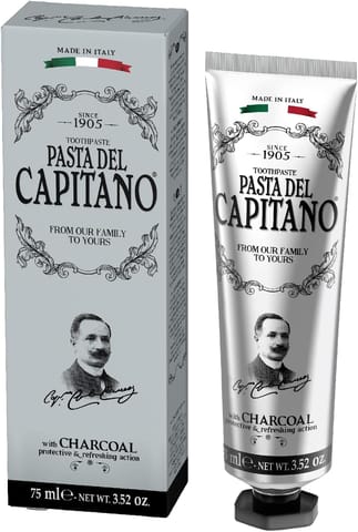 Capitano Tooth Pastes Charcoal 75ml