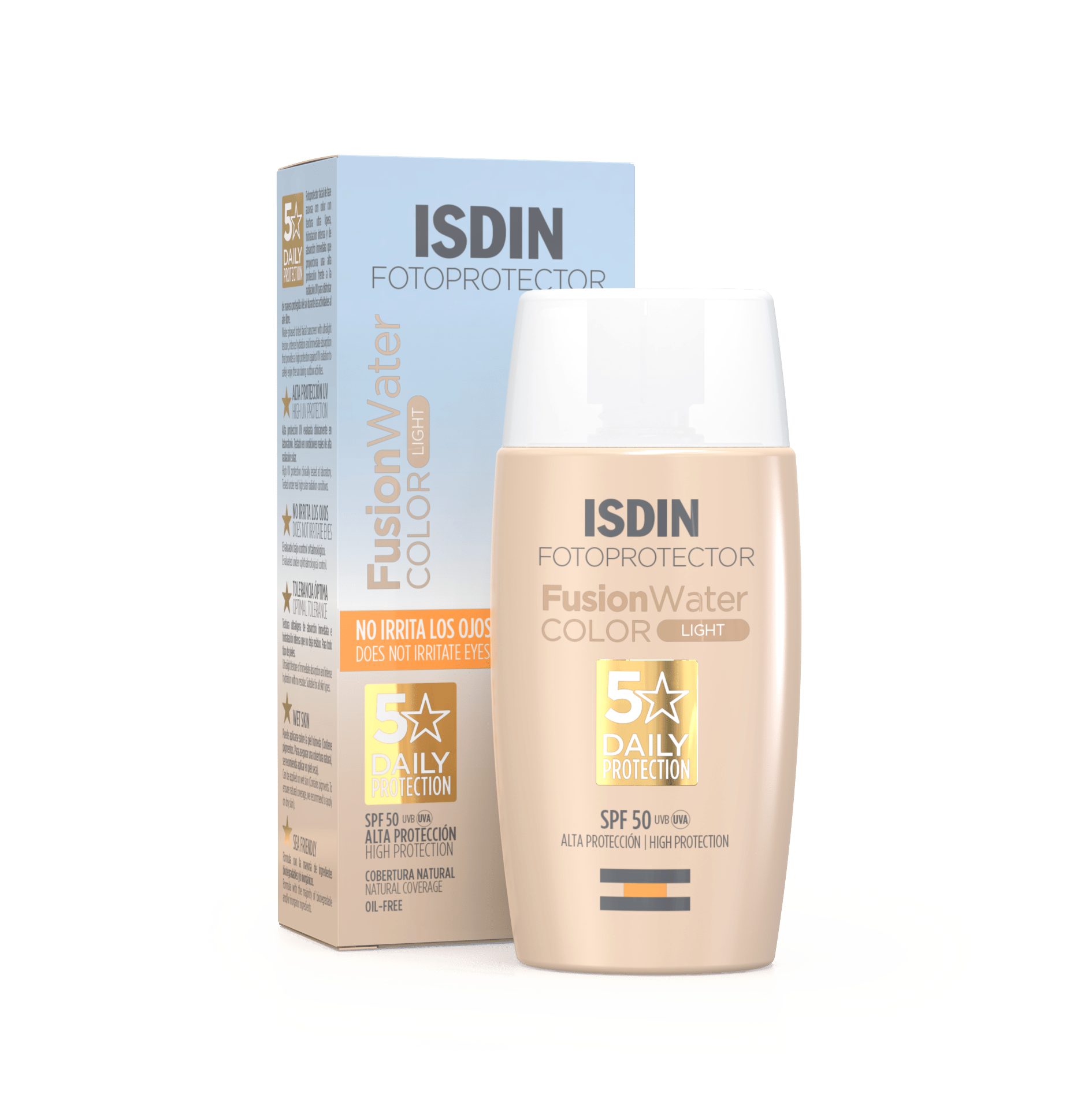 ISDIN FOTOPROTECTOR FUSION WATER COLOR LIGHT SP50 50ML