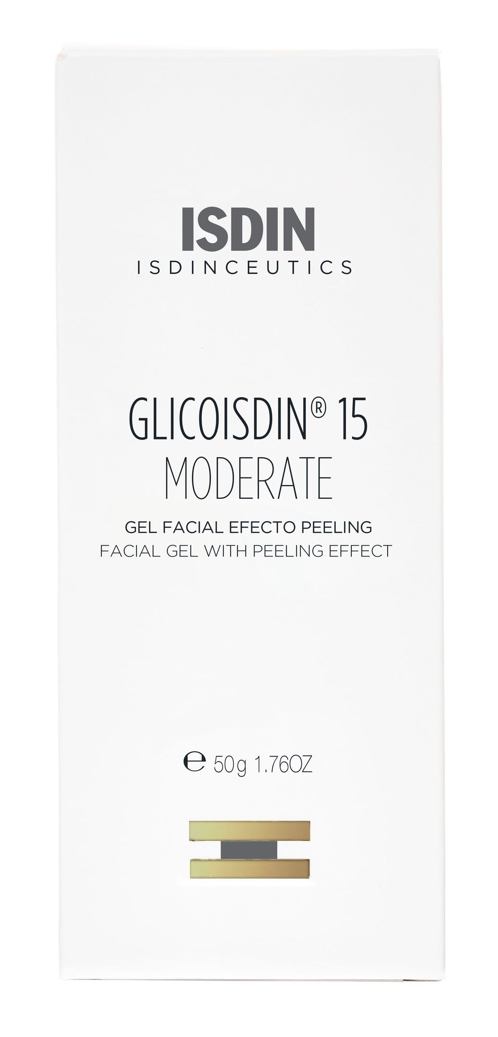 Glicoisdin 15  MODERATE GEL FACIAL 50g