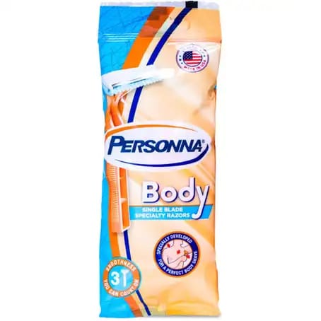 PERSONNA BODY RAZOR 3CT