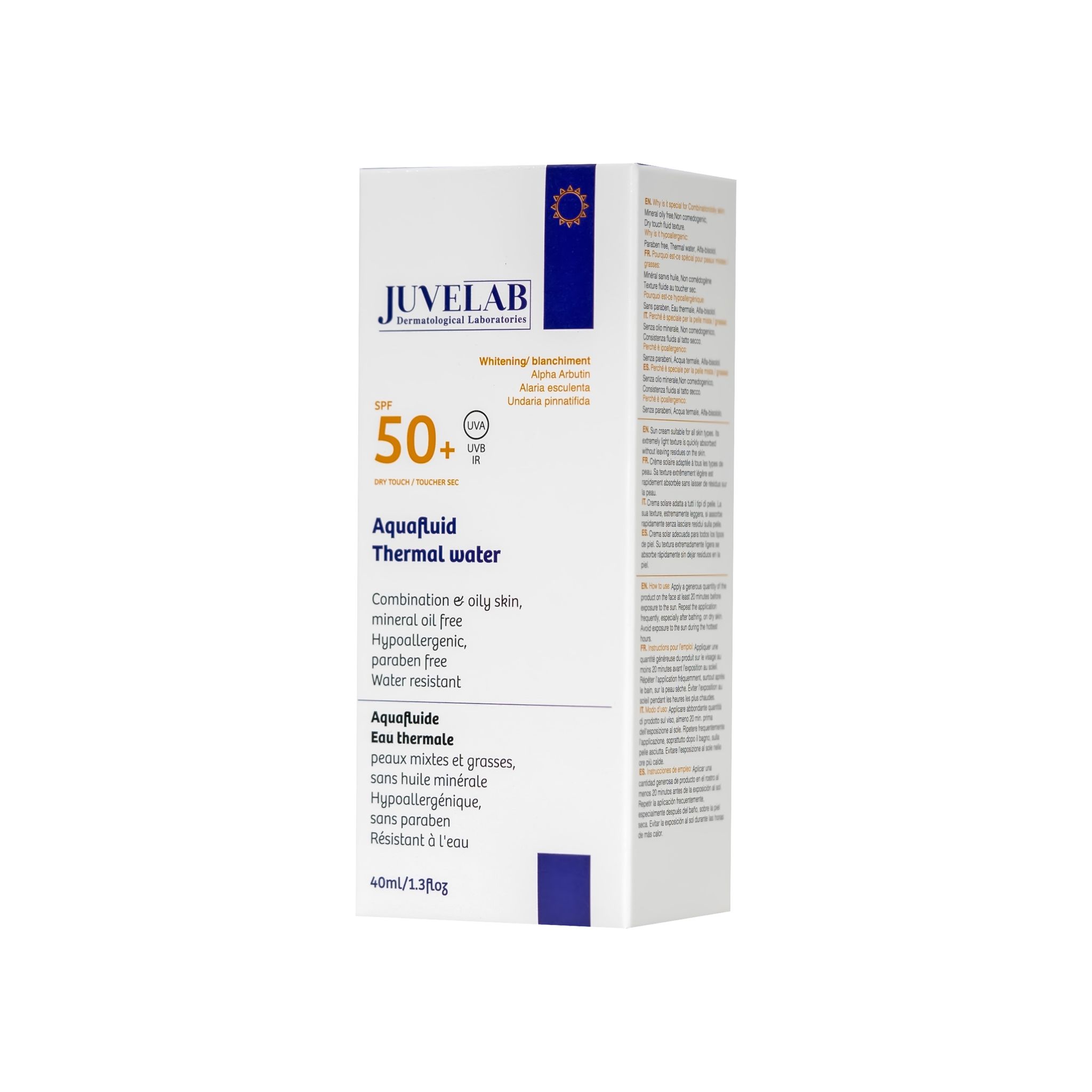 Juvelab Aquafluid Whitening SPF 50