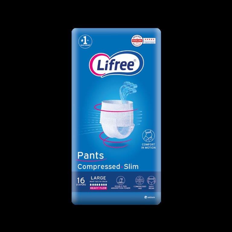 Lifree Adult Diaper Culotte Large 16 Pcs