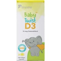 Baby Twist D3 400 Iu 100 Capsules