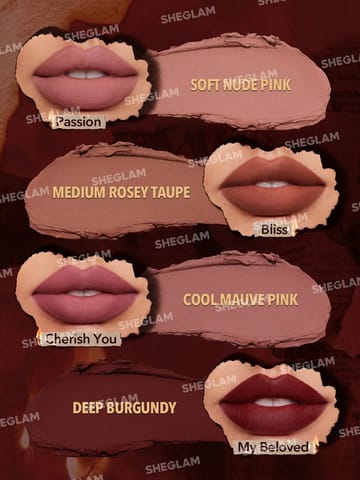 The Balm Set of 6 Mini Lipsticks - V07