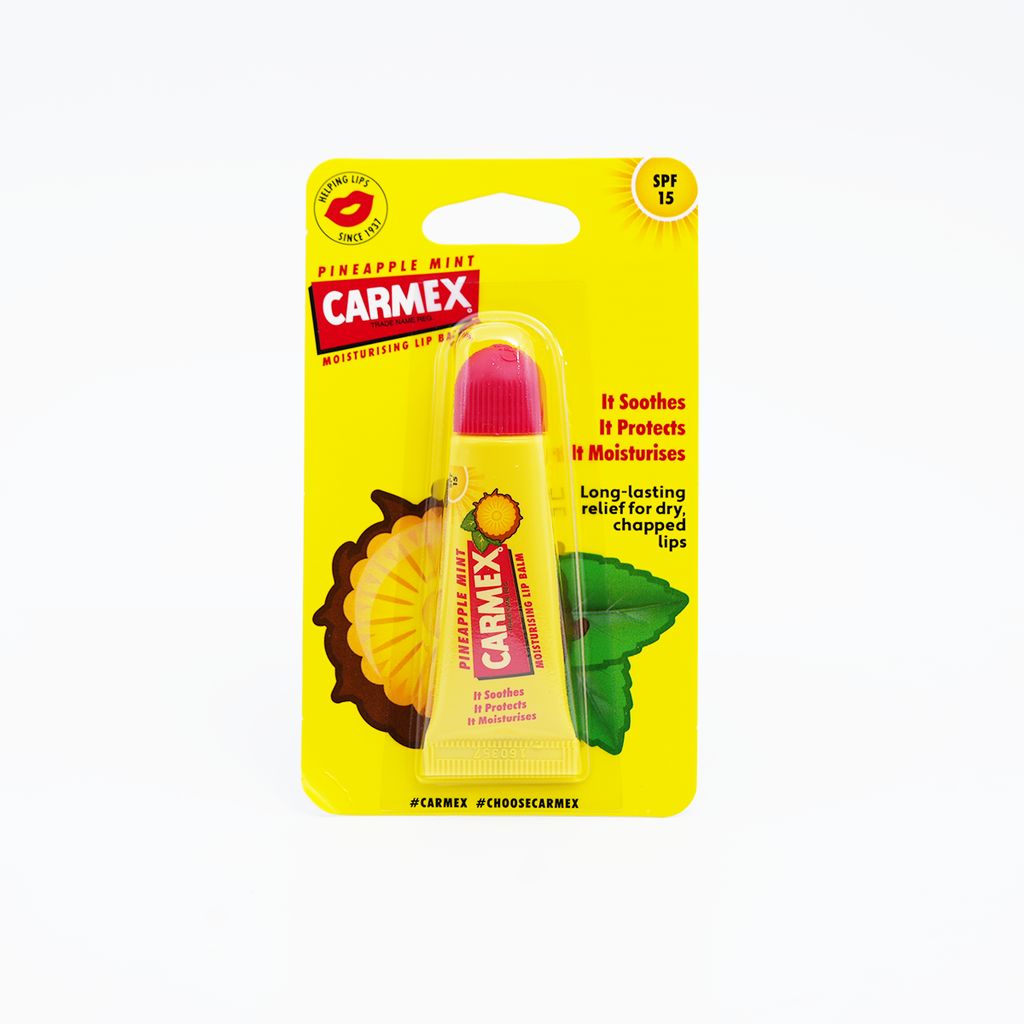 Carmex Pineapple & Mint  Lip Balm Tube