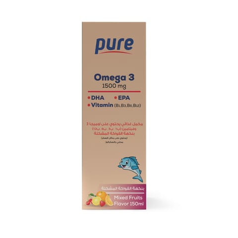 Pure Omega 3 - 1500 mg 150 ML Syr