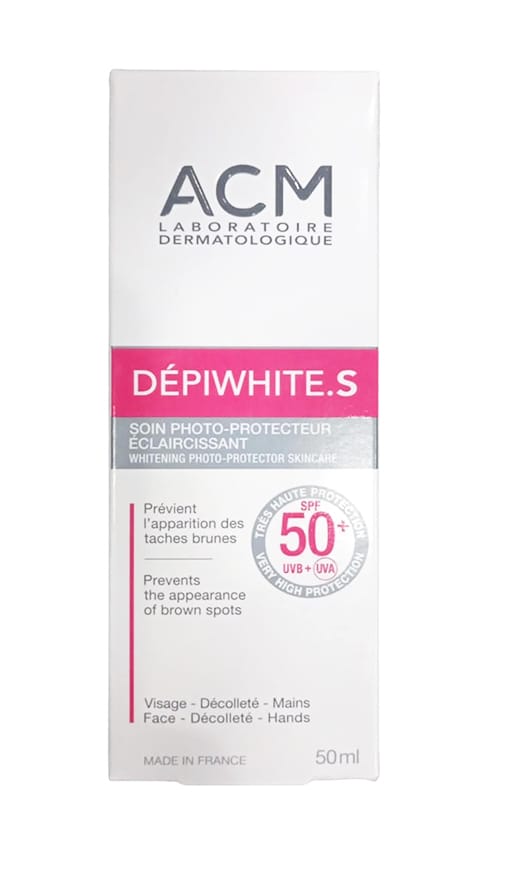 DEPIWHITE S CREAM SPF50 50ML