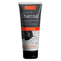 Beauty Formulas clay mask with activated charcoal 100 ml