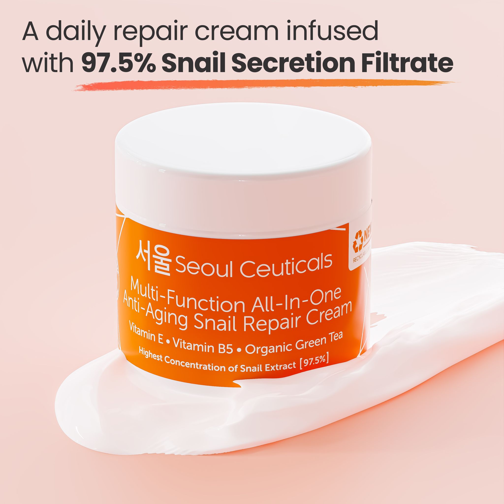 Seoul Ceuticals Snail Repair Cream 60ml