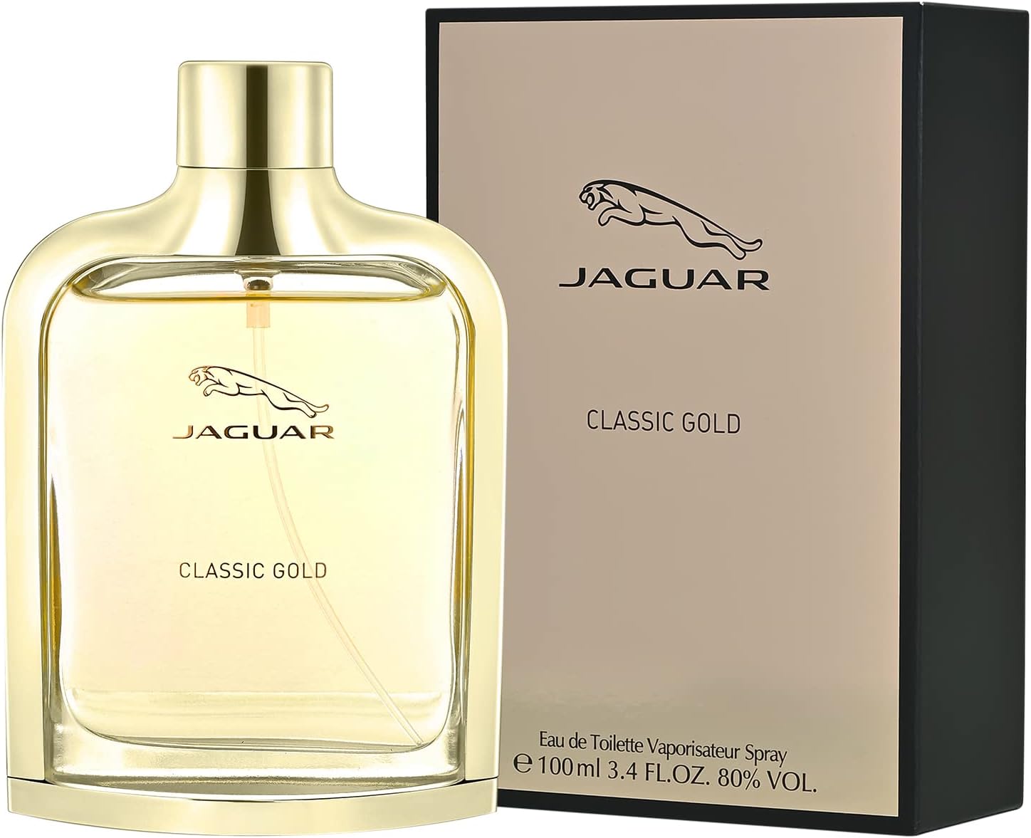 Jaguar Classic Gold For Men Eau De Toilette 100ml