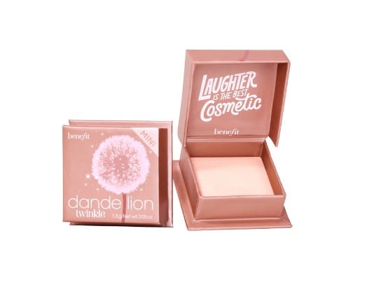 Benefit Cosmetics Dandelion Twinkle Mini Highlighter Baby Pink