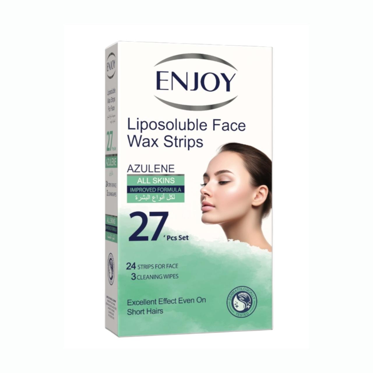 Enjoy Lipo Face Wax Strips Az  All S 27P