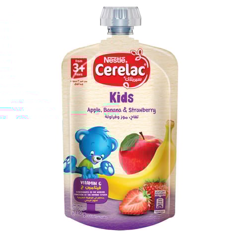 Cerelac Kids Apple+ Banana & Strawb 110g