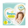Pampers No-1 New Born Premium Care 2x86