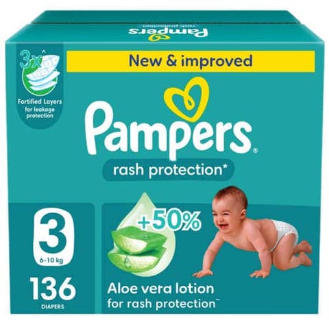 Babyjoy Compressed Diapers, Size 6 60Pc