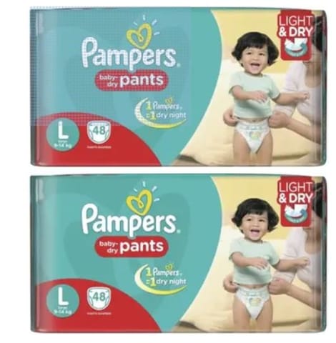 Babyjoy Compressed Diapers, Size 6 60Pc