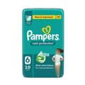 Pampers Rash Protection Taped Diapers, Size 6 (13+Kg) 10Pc