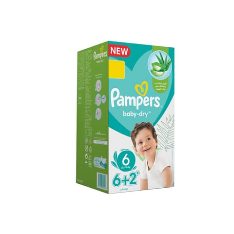 Babyjoy Compressed Diapers, Size 6 60Pc