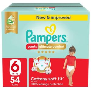 Pampers No-6 XXL Junior P.Care Pants1x54